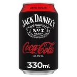 Jack Daniels & Coke Zero (330 ml)